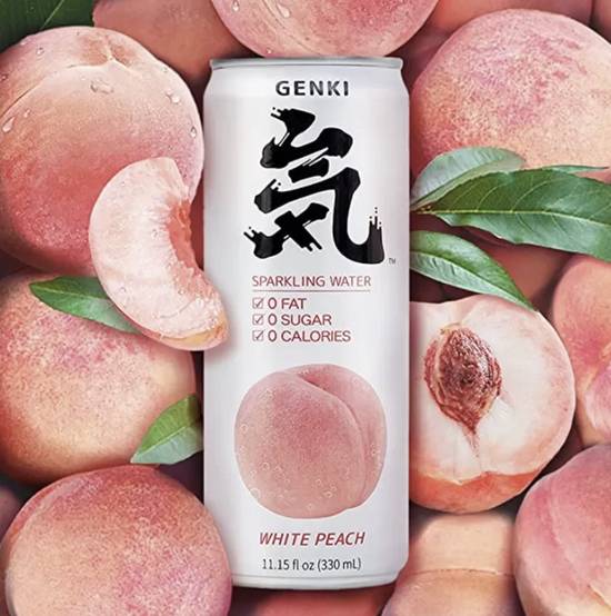 Yuanqi Sparkling Drink Peach Flavor 元氣森林白桃口味